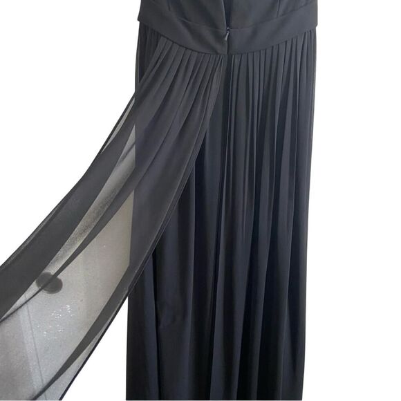 Jenny Yoo Aidan Convertible Strapless Dress Black Size 2 - Picture 7 of 13